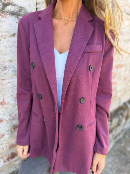 Double Breasted Saville Blazer