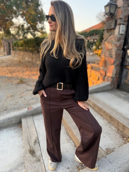 CLEARANCE SALE🔥Stretch Waist Dress Pants with Belt