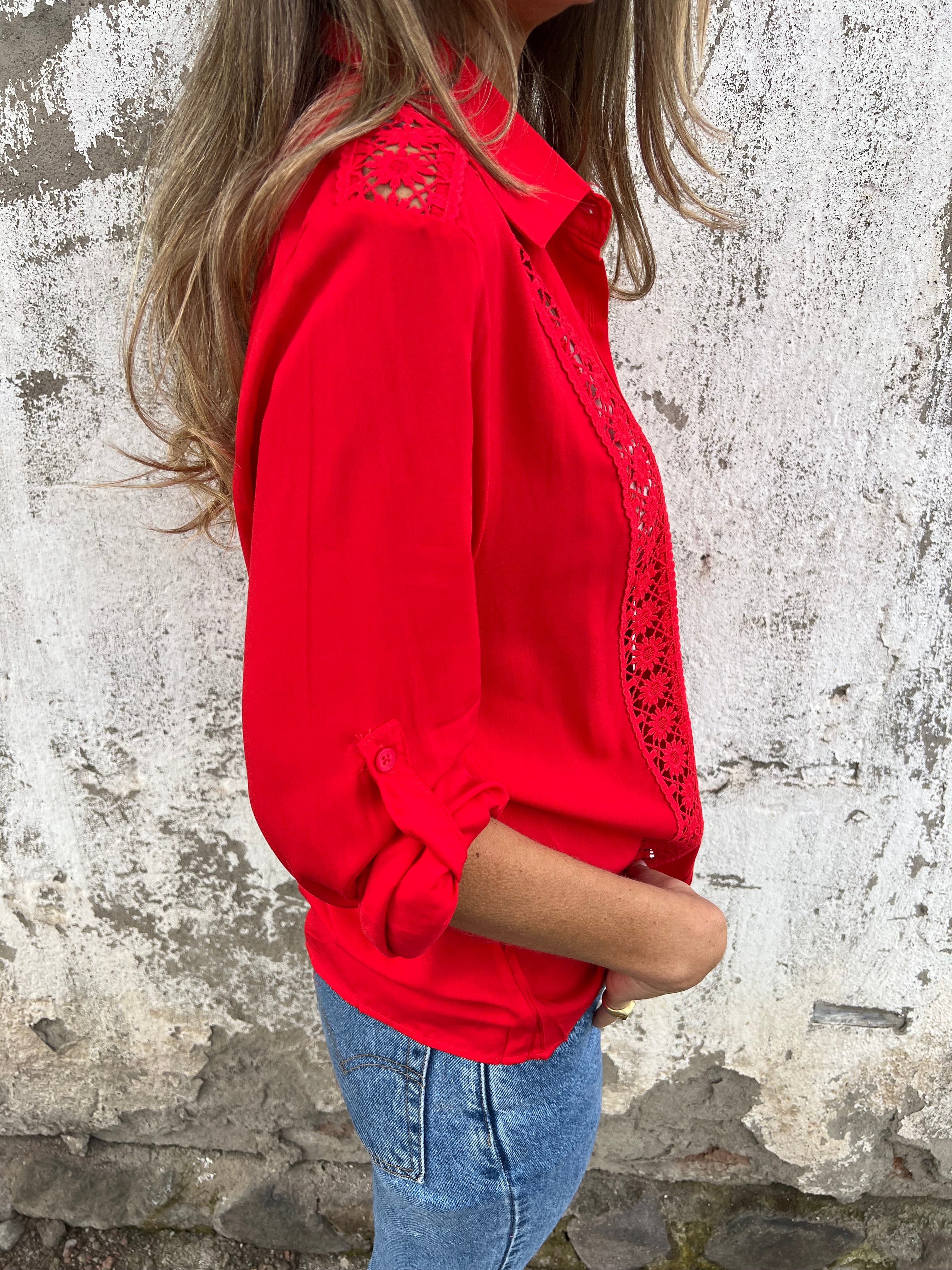 Vintage Style Lace Shirt