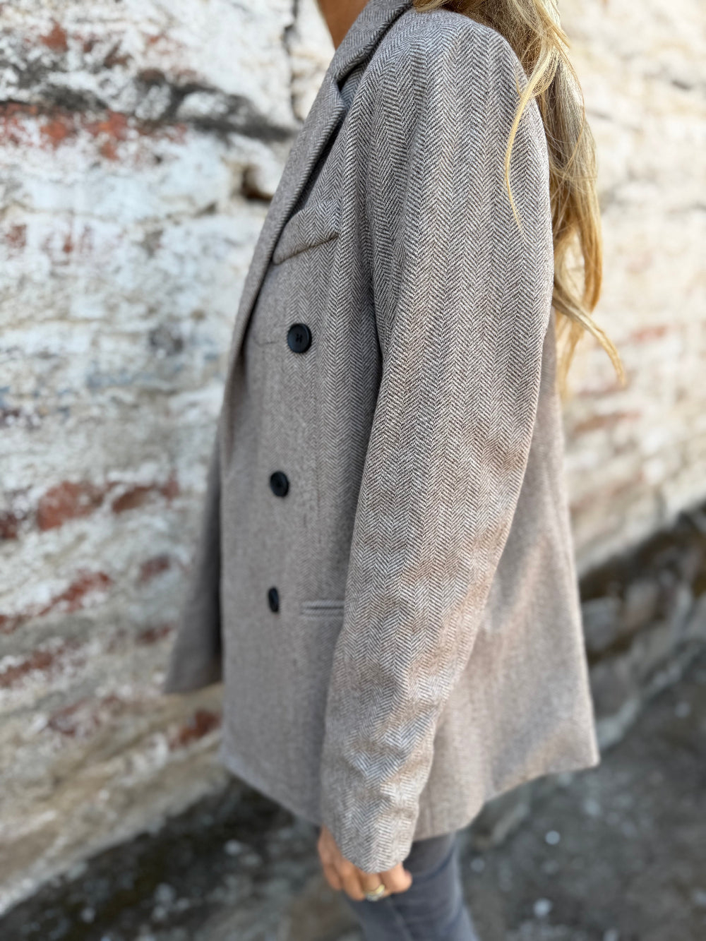 Double Breasted Saville Blazer