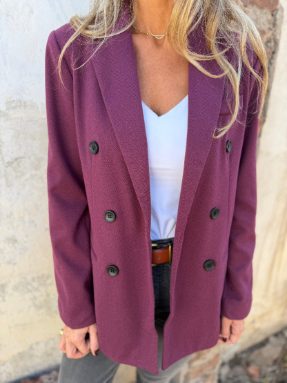 Double Breasted Saville Blazer