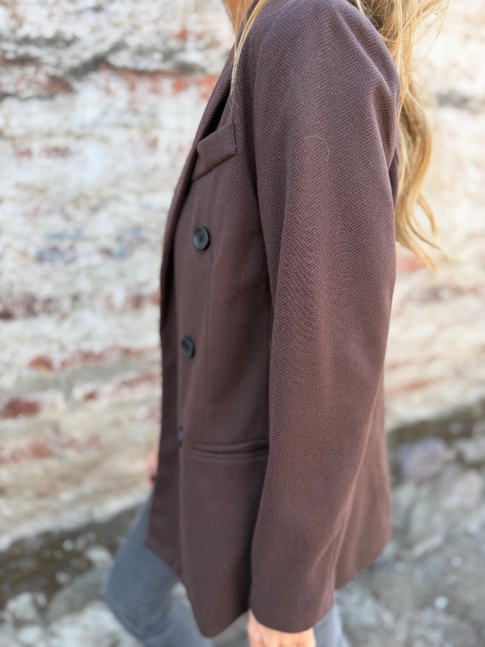 Double Breasted Saville Blazer