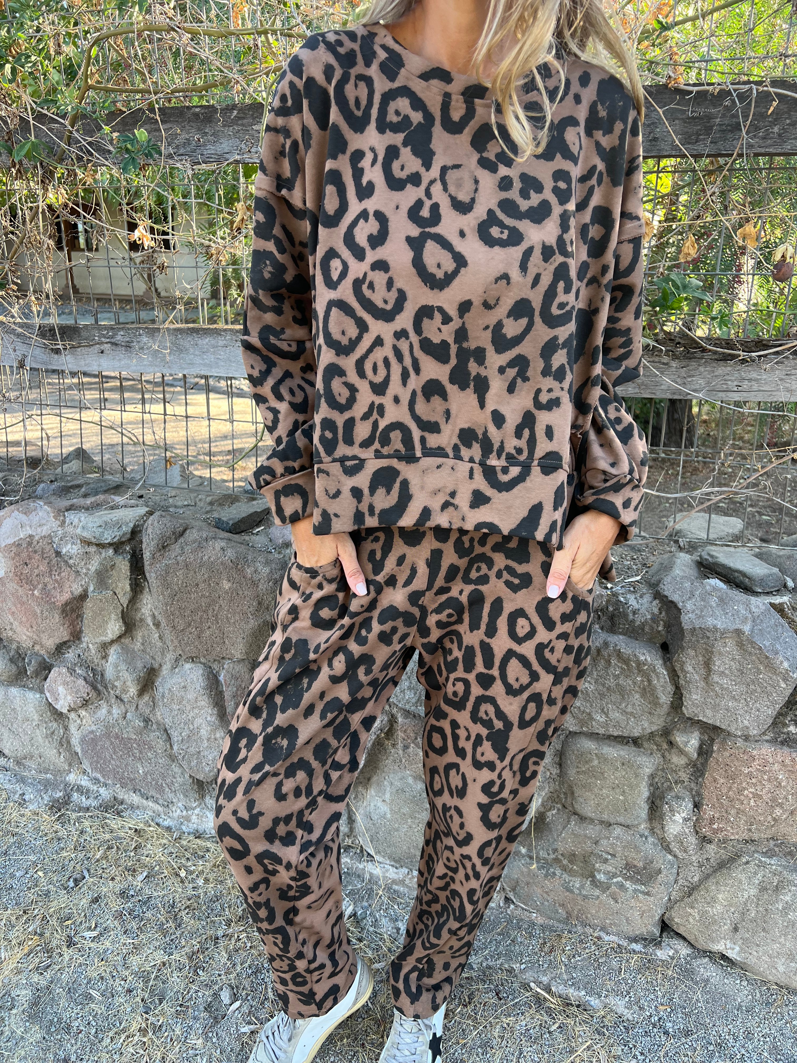 CLEARANCE SALE🔥Animal Print Lounge Set