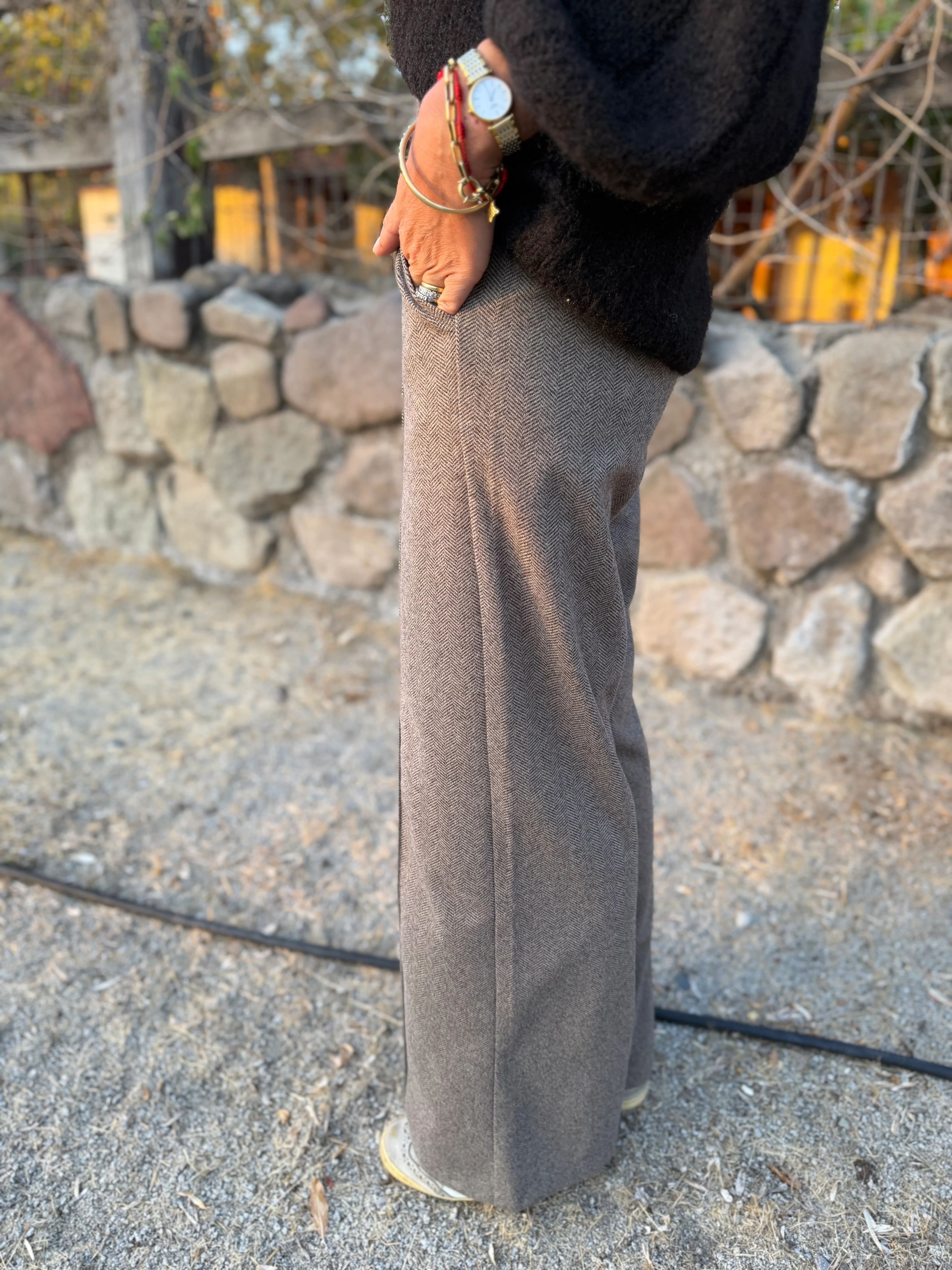 CLEARANCE SALE🔥Stretch Waist Dress Pants with Belt