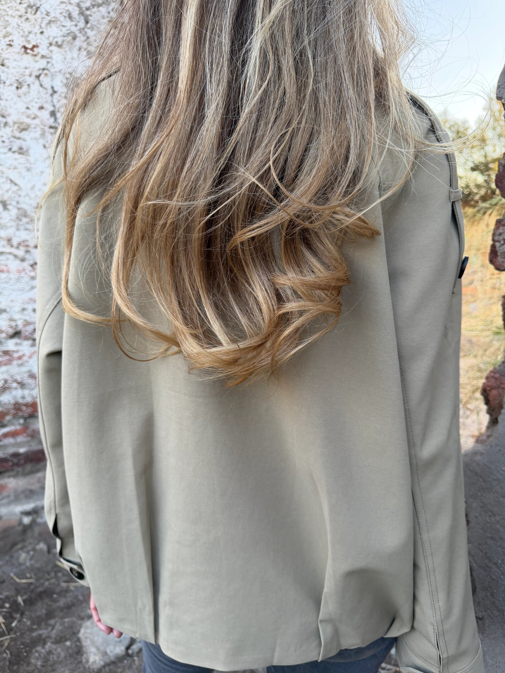 Women's Classic Short Trench Coat