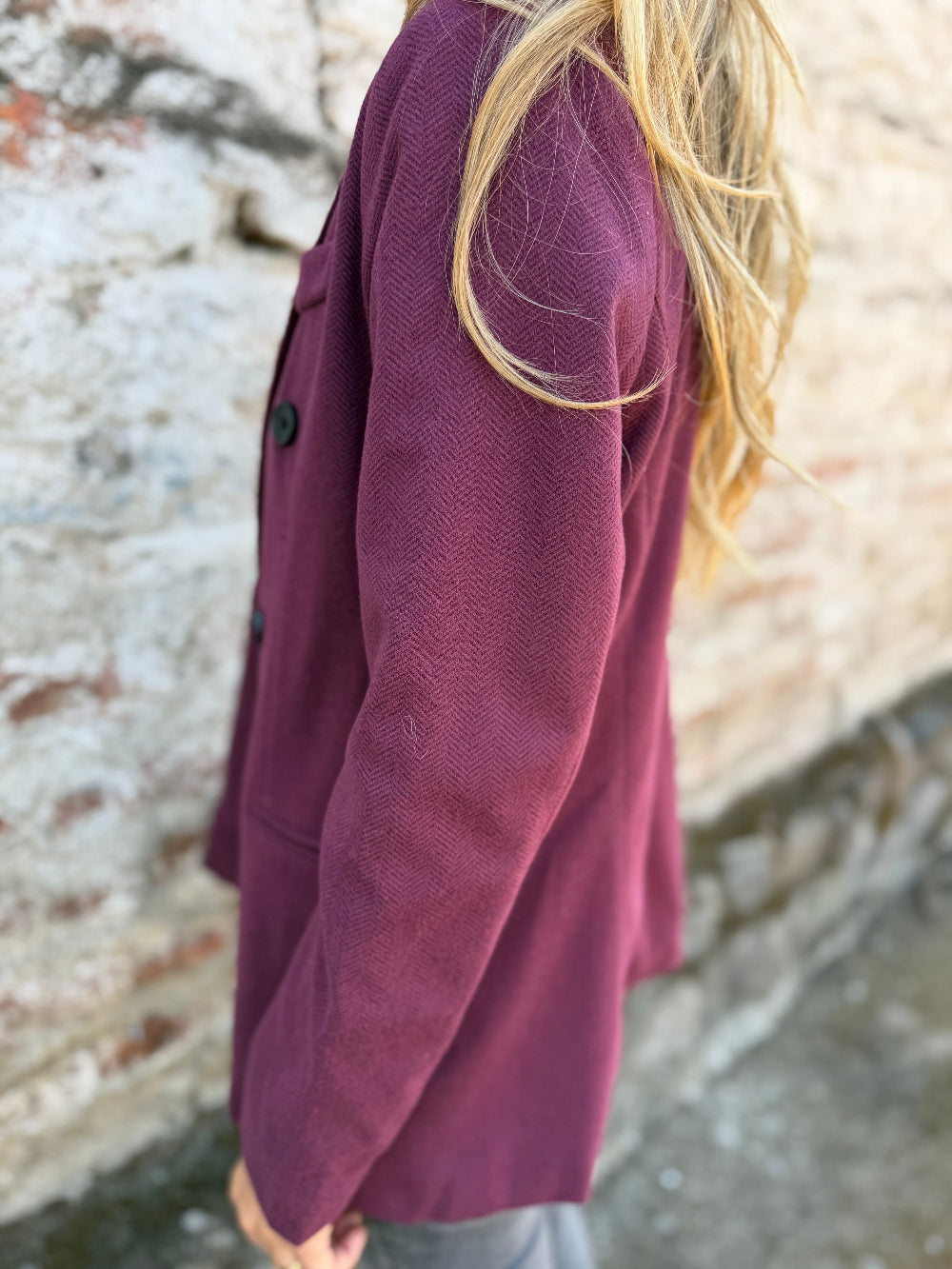 Double Breasted Saville Blazer