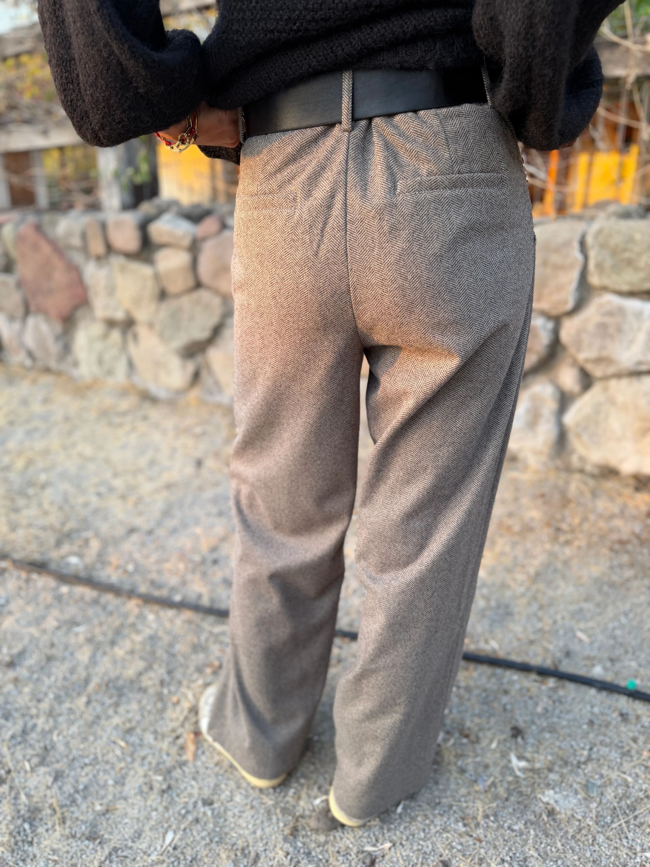 CLEARANCE SALE🔥Stretch Waist Dress Pants with Belt