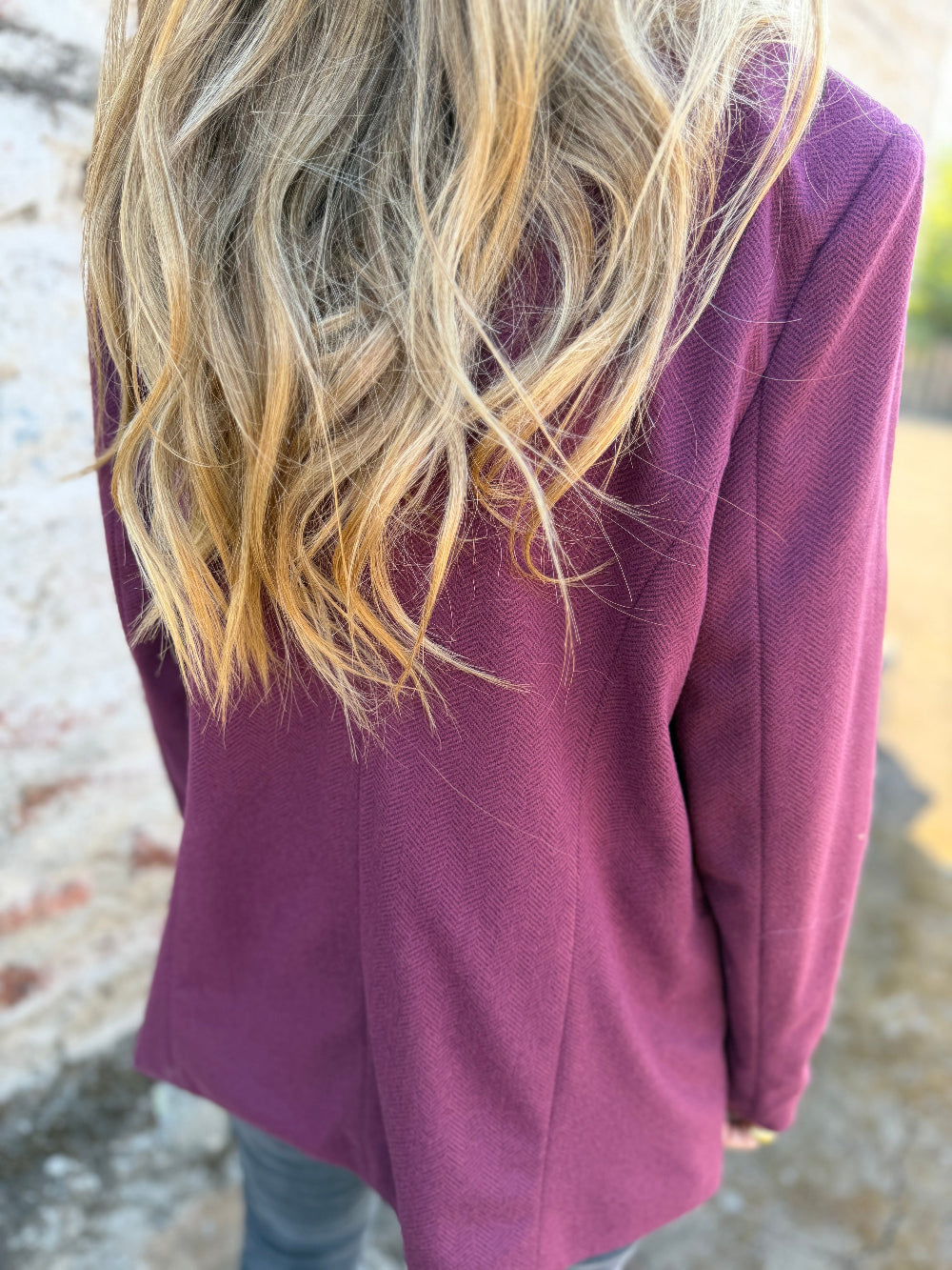 Double Breasted Saville Blazer