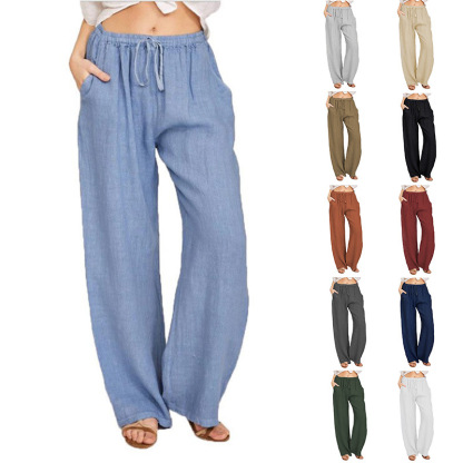 Women's Cotton Linen Pants-Buy 2 Free Shipping