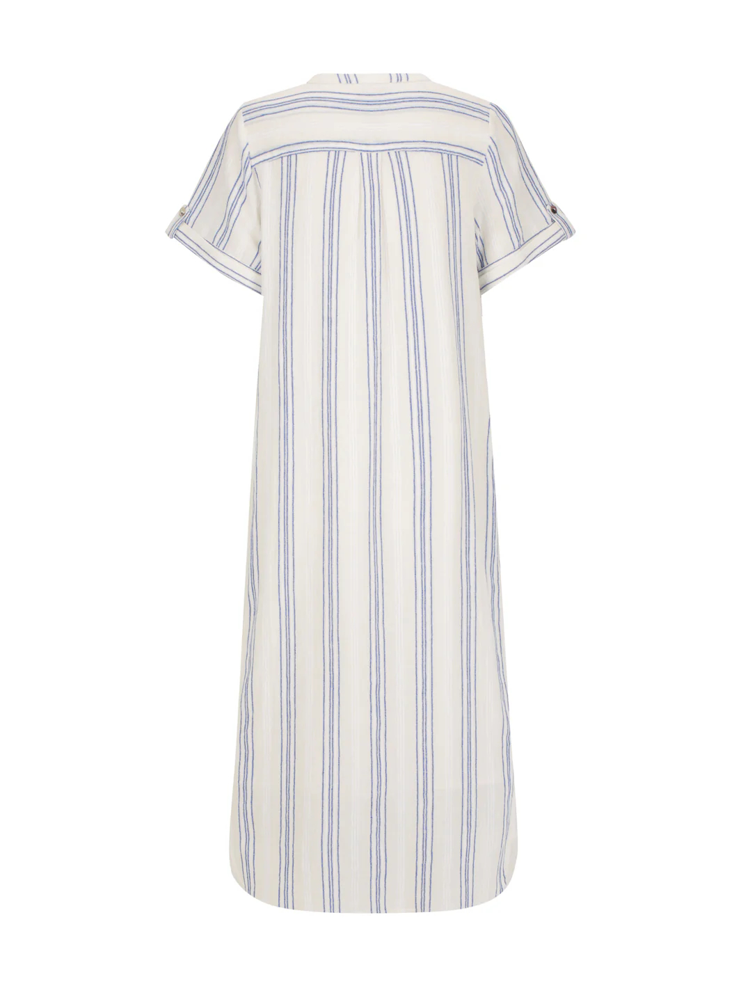 Loose Button Midi Dress