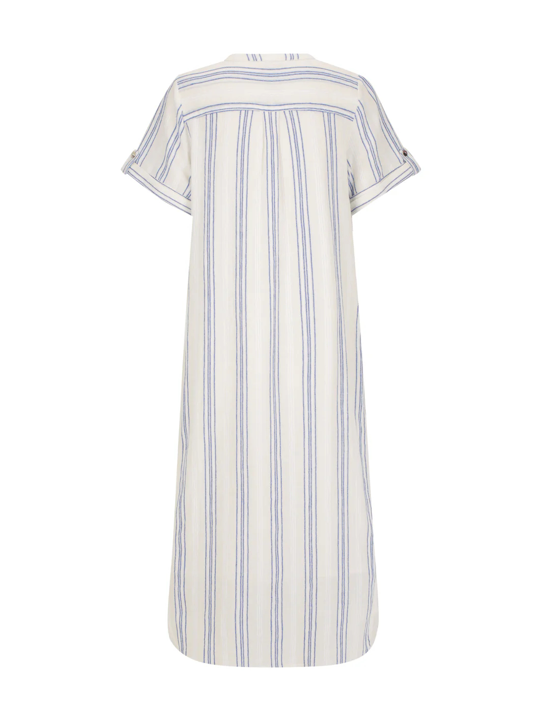 Loose Button Midi Dress