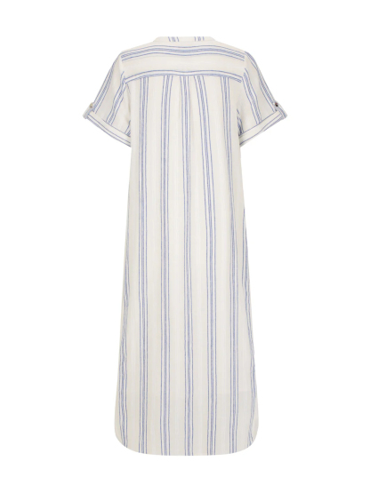 Loose Button Midi Dress