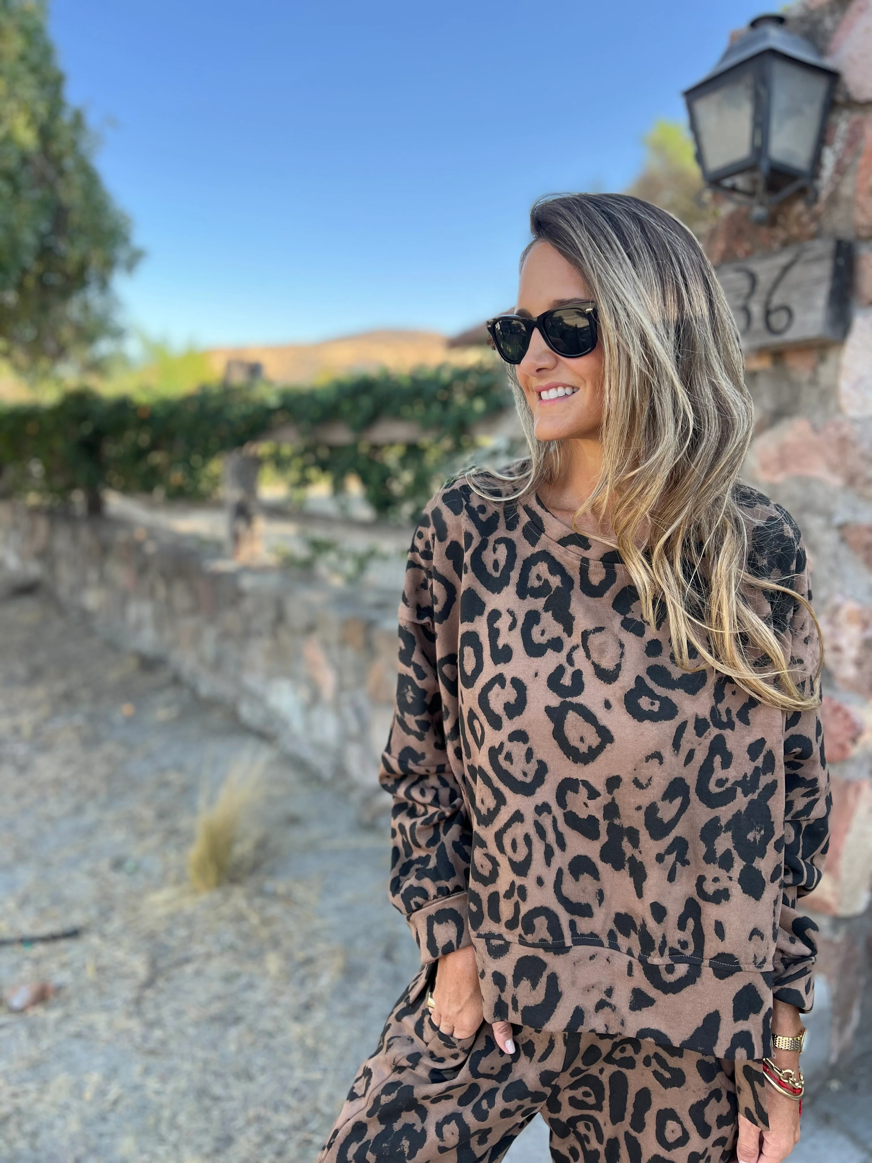 CLEARANCE SALE🔥Animal Print Lounge Set