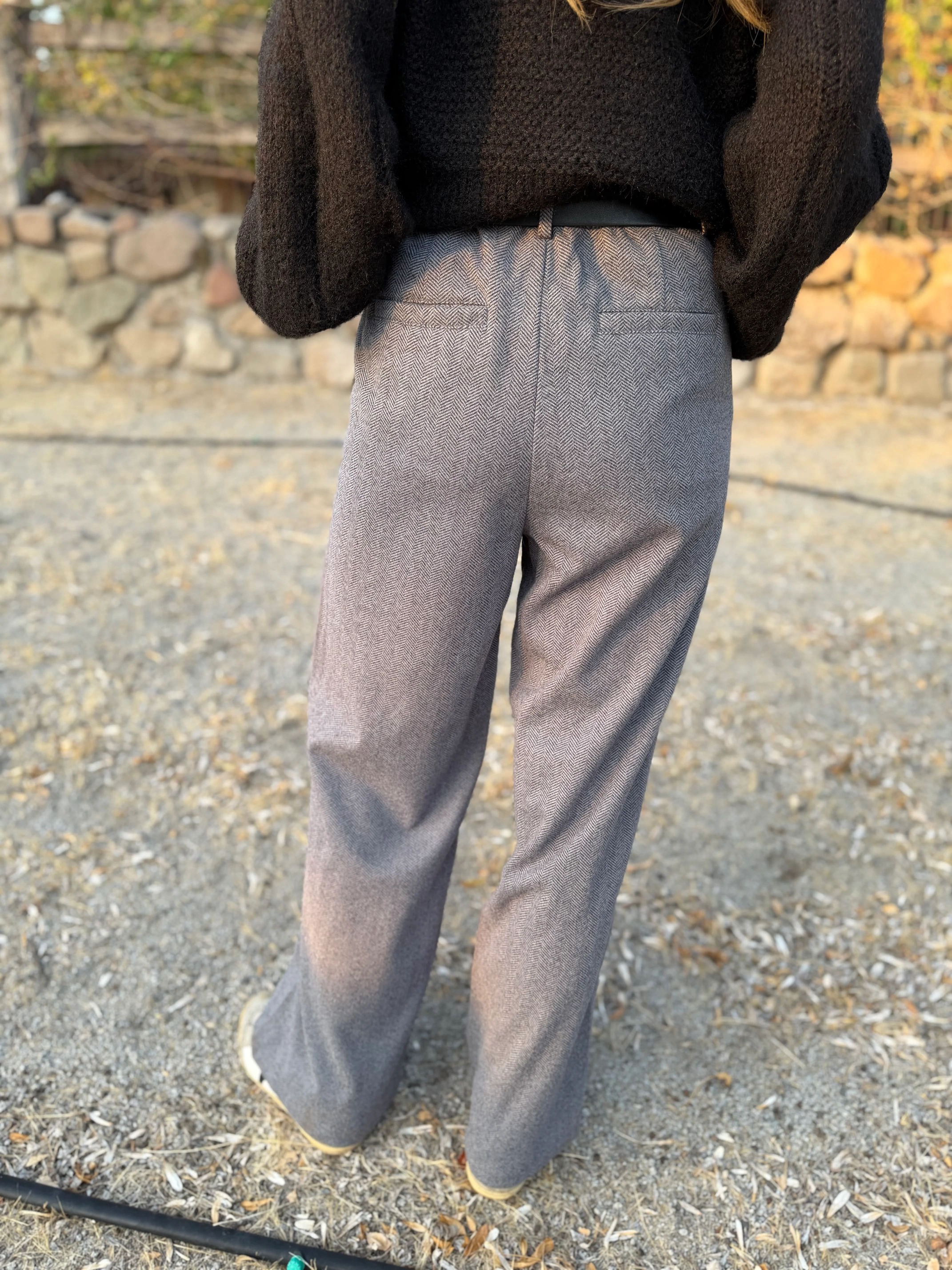 CLEARANCE SALE🔥Stretch Waist Dress Pants with Belt