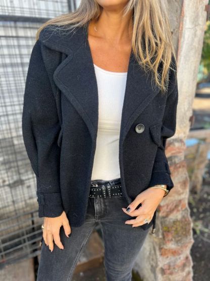 CLEARANCE SALE🔥Tailored Wool Blend Blazer
