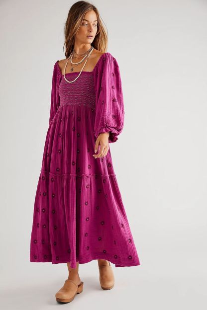 The Floral Embroidery Viral Dress