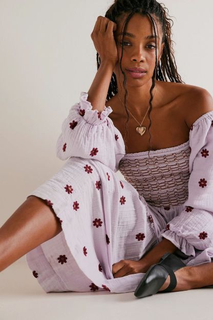 The Floral Embroidery Viral Dress