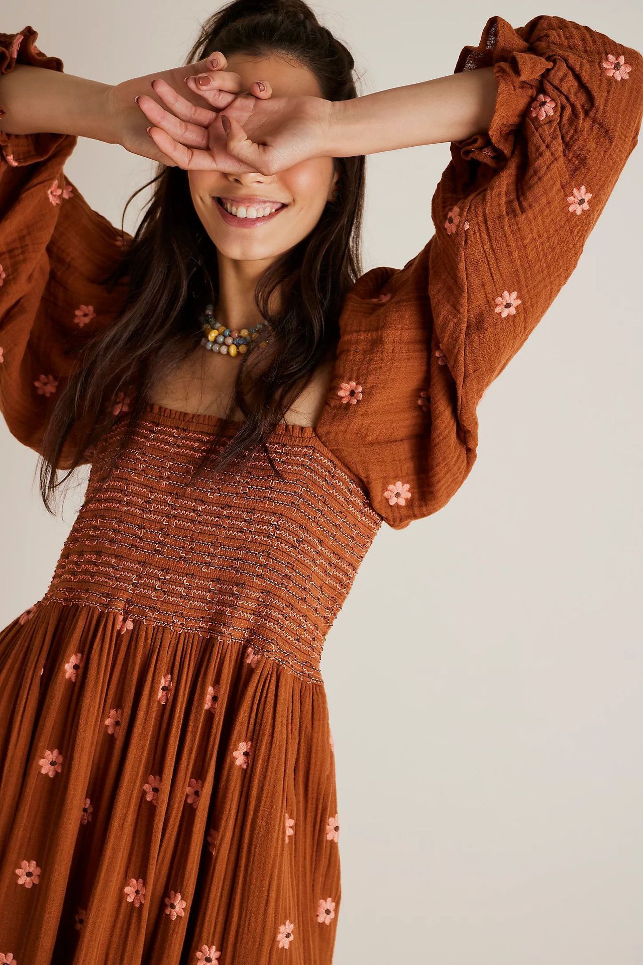 The Floral Embroidery Viral Dress