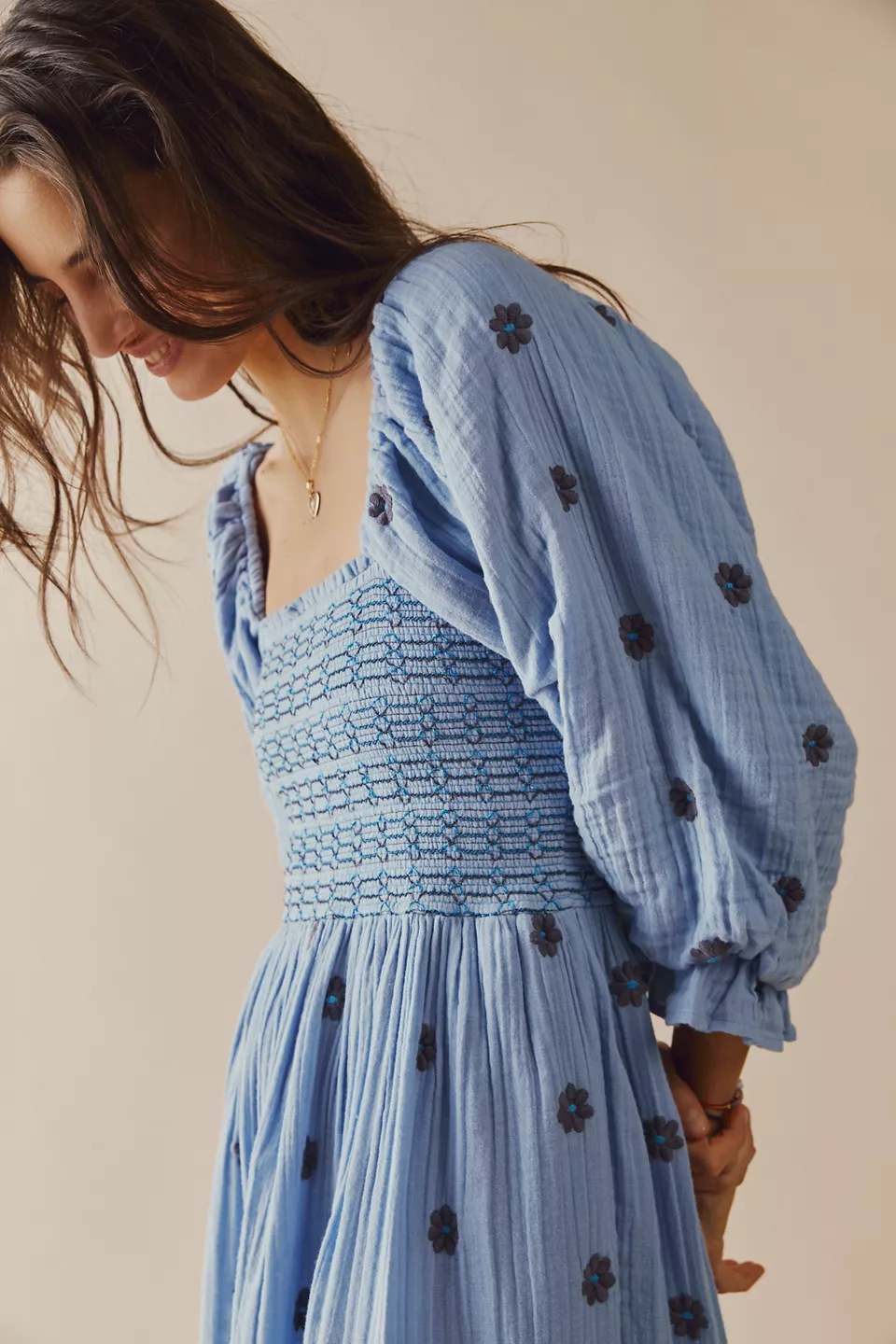 The Floral Embroidery Viral Dress