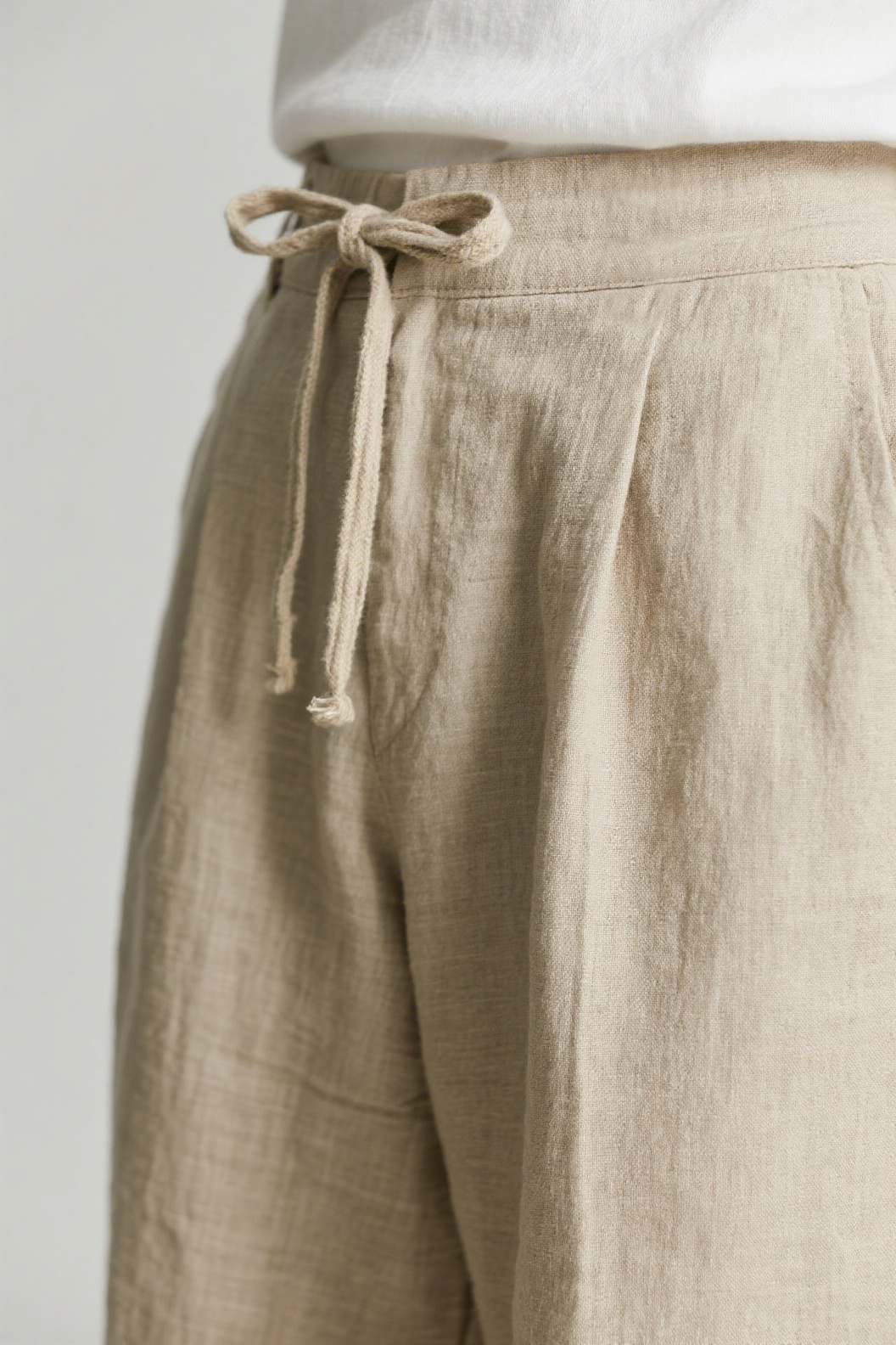 Women's Casual Cotton & Linen Wide Leg Pants