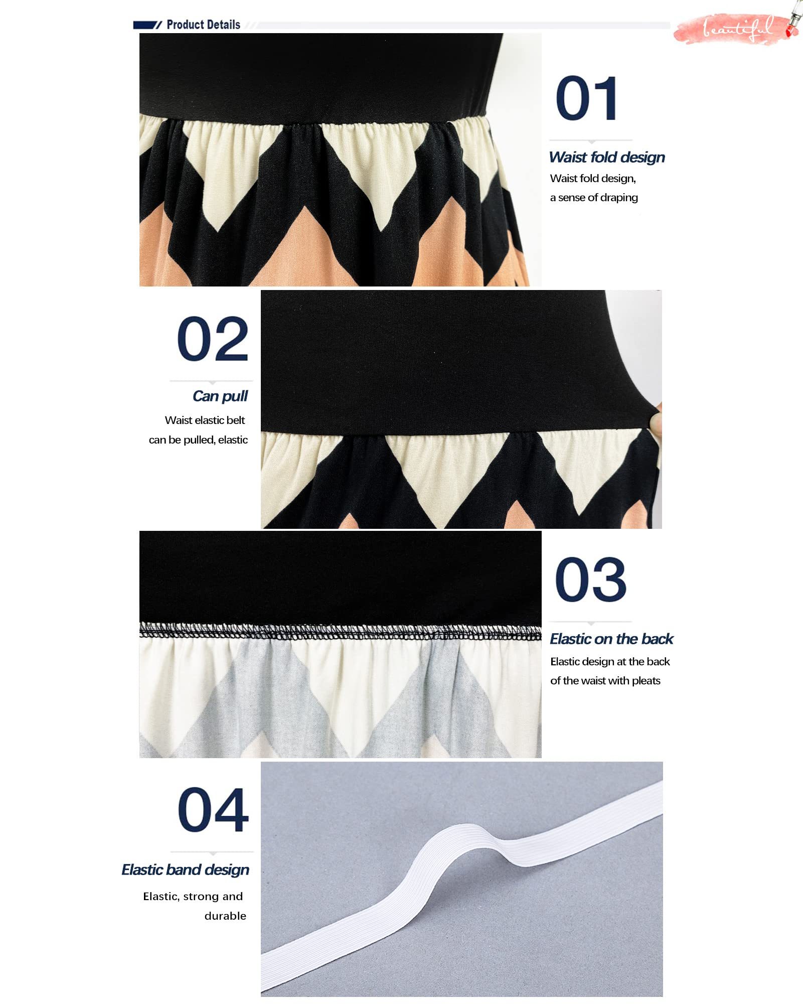 Short Sleeve Loose Maxi Dresses