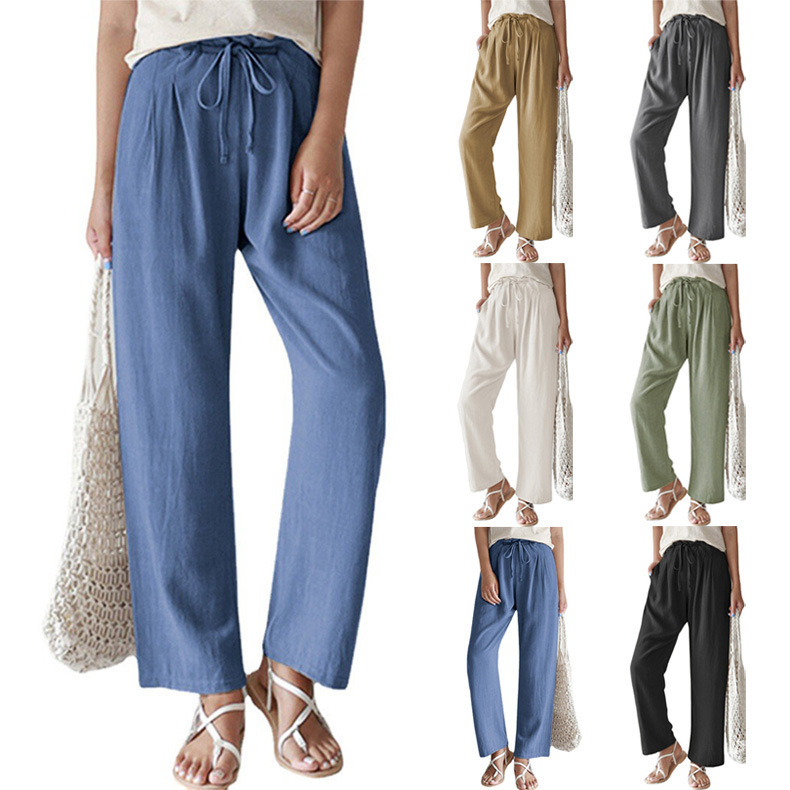 Women��s Summer Pants Wide Leg