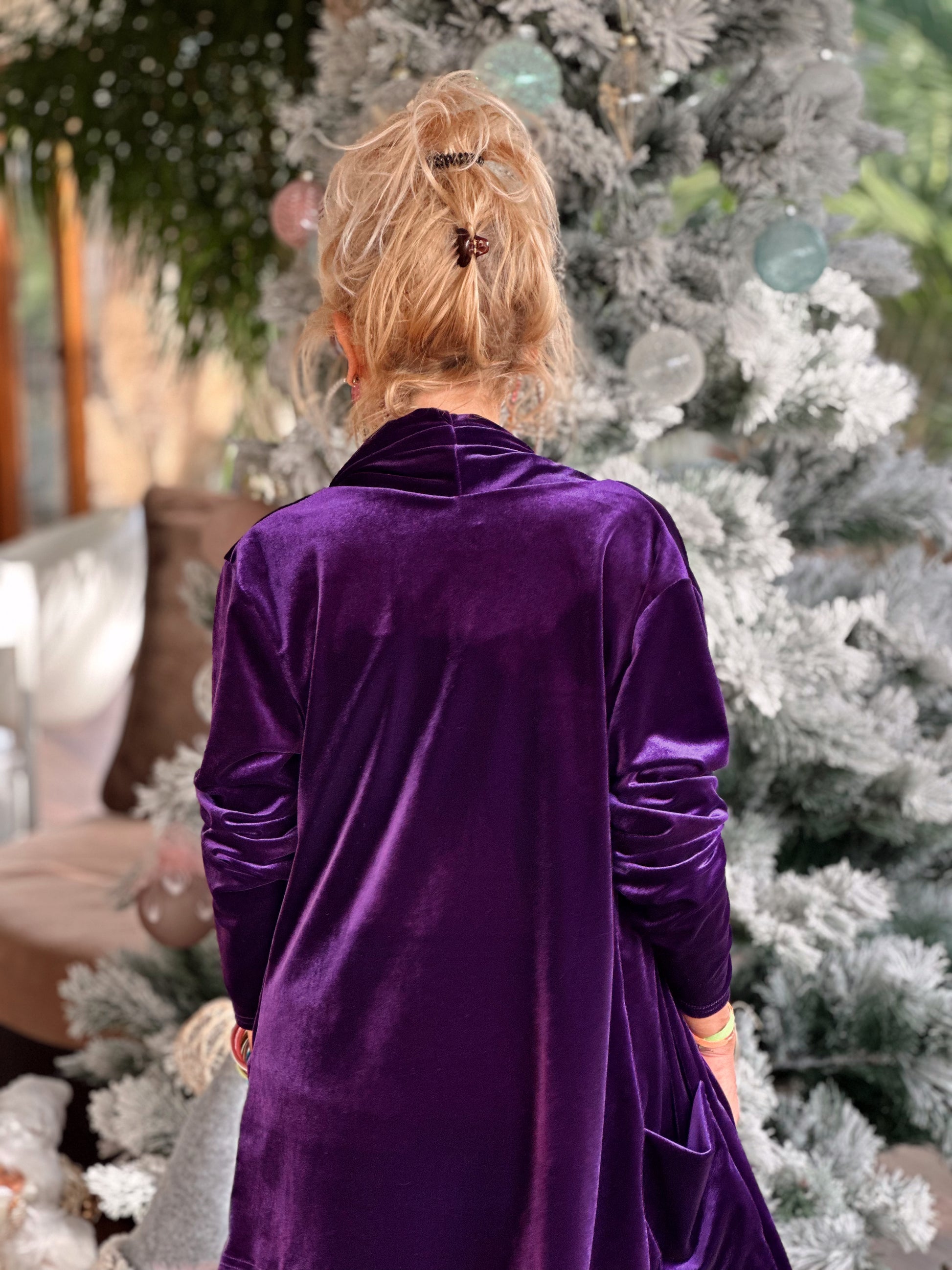 2024 NEW VELVET JACKET AND PANTS SET