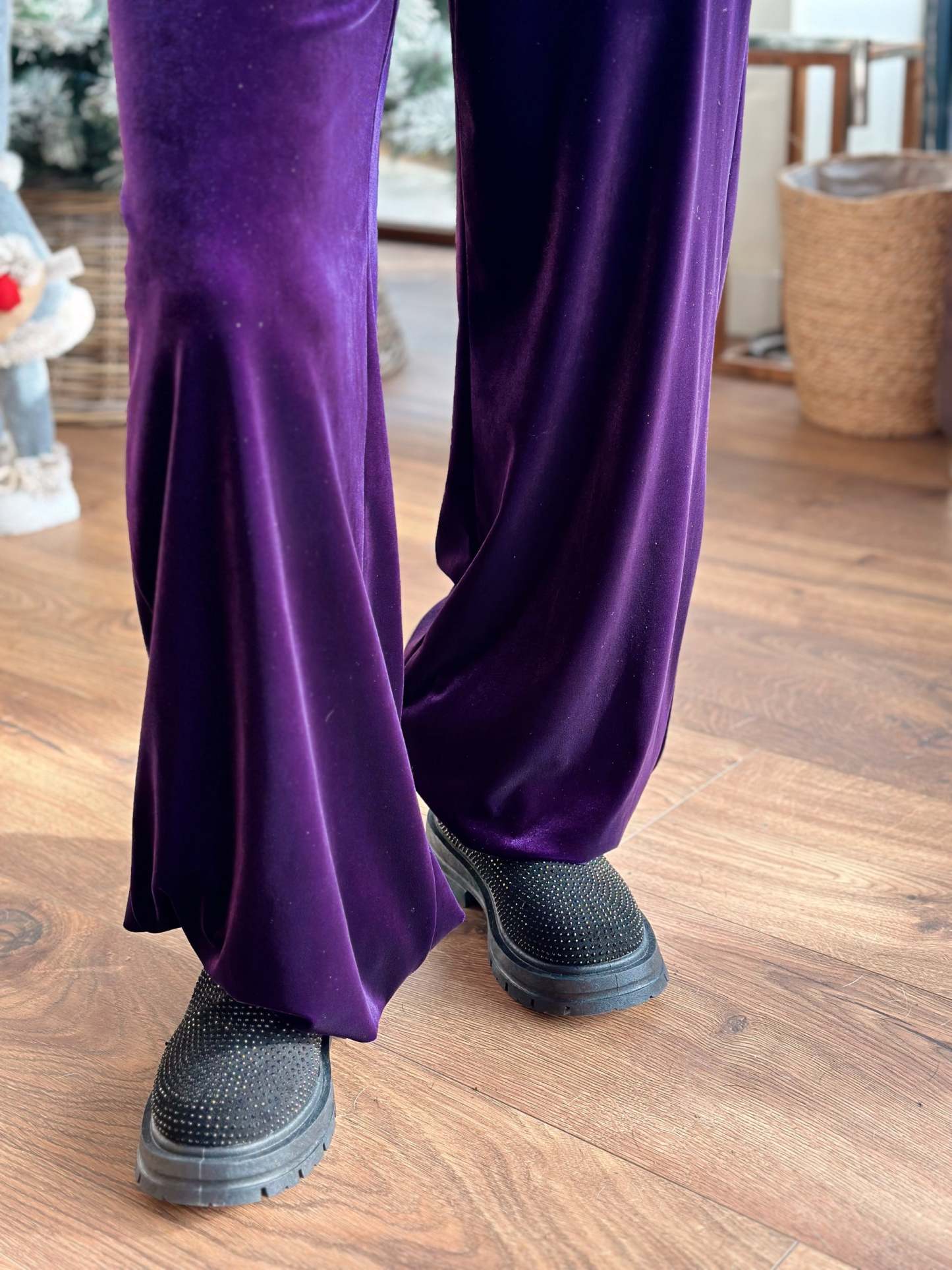 2024 NEW VELVET JACKET AND PANTS SET