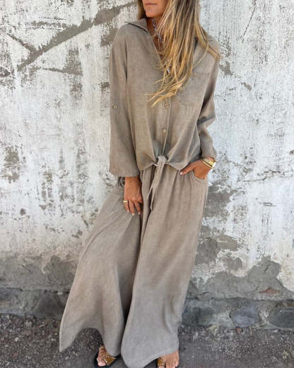 2025 Women's Casual Two Piece Set