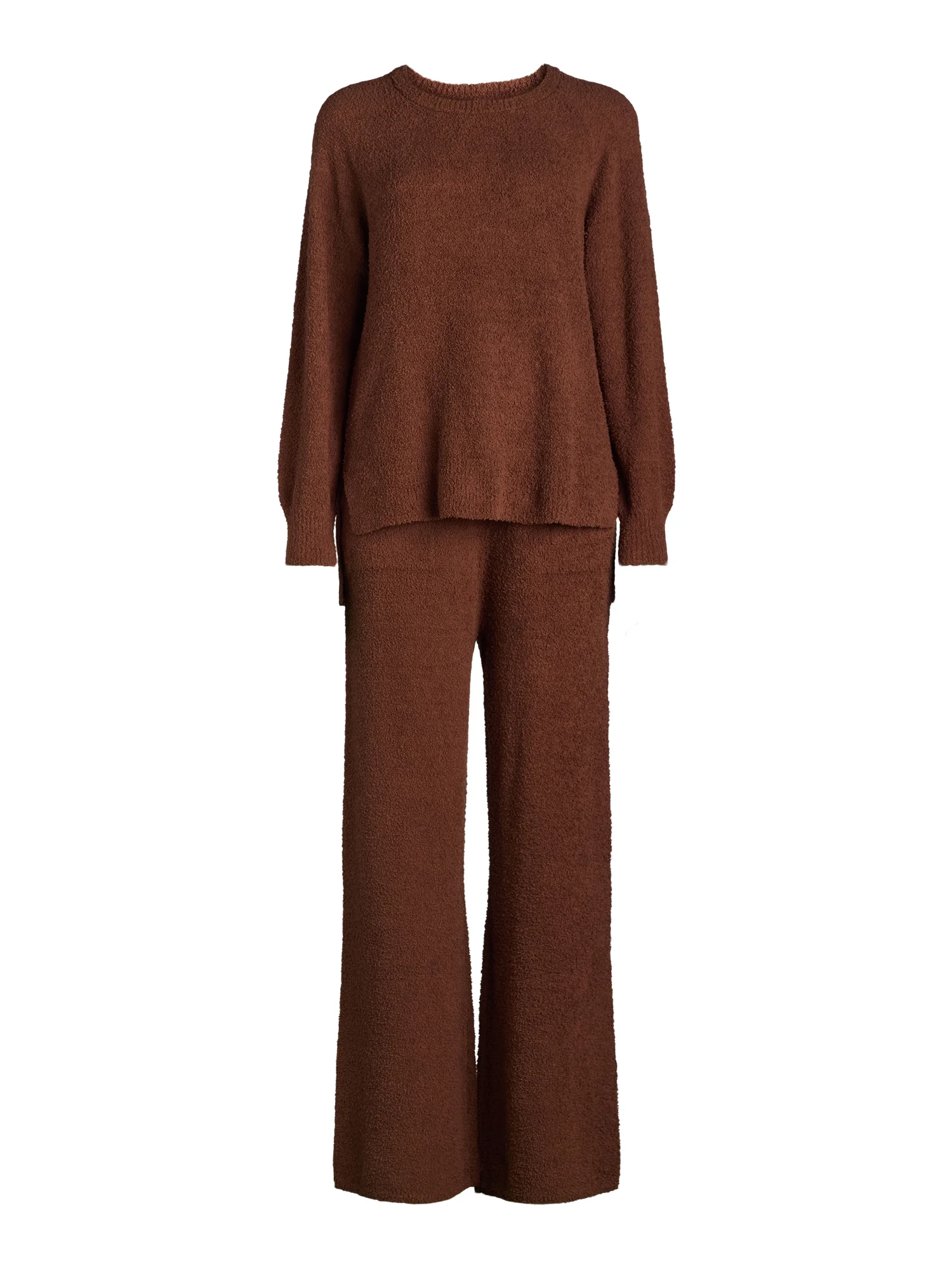 Women's Chenille Top and Pants Set, 2-Piece, Sizes XS-3X