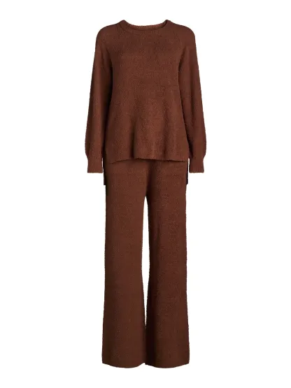 Women's Chenille Top and Pants Set, 2-Piece, Sizes XS-3X