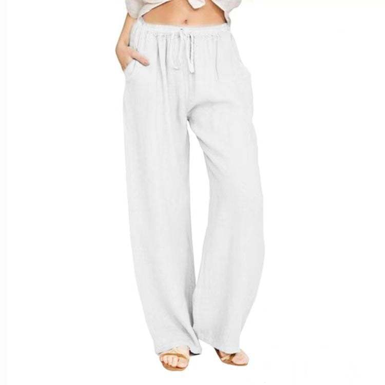 Woman's Cotton Linen Pants-Buy 2 Free Shipping