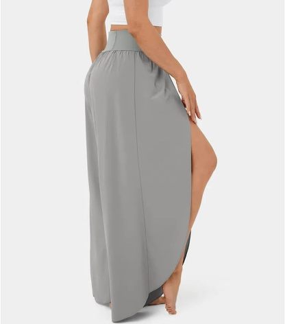 Womens High Waisted Wide Leg Pants