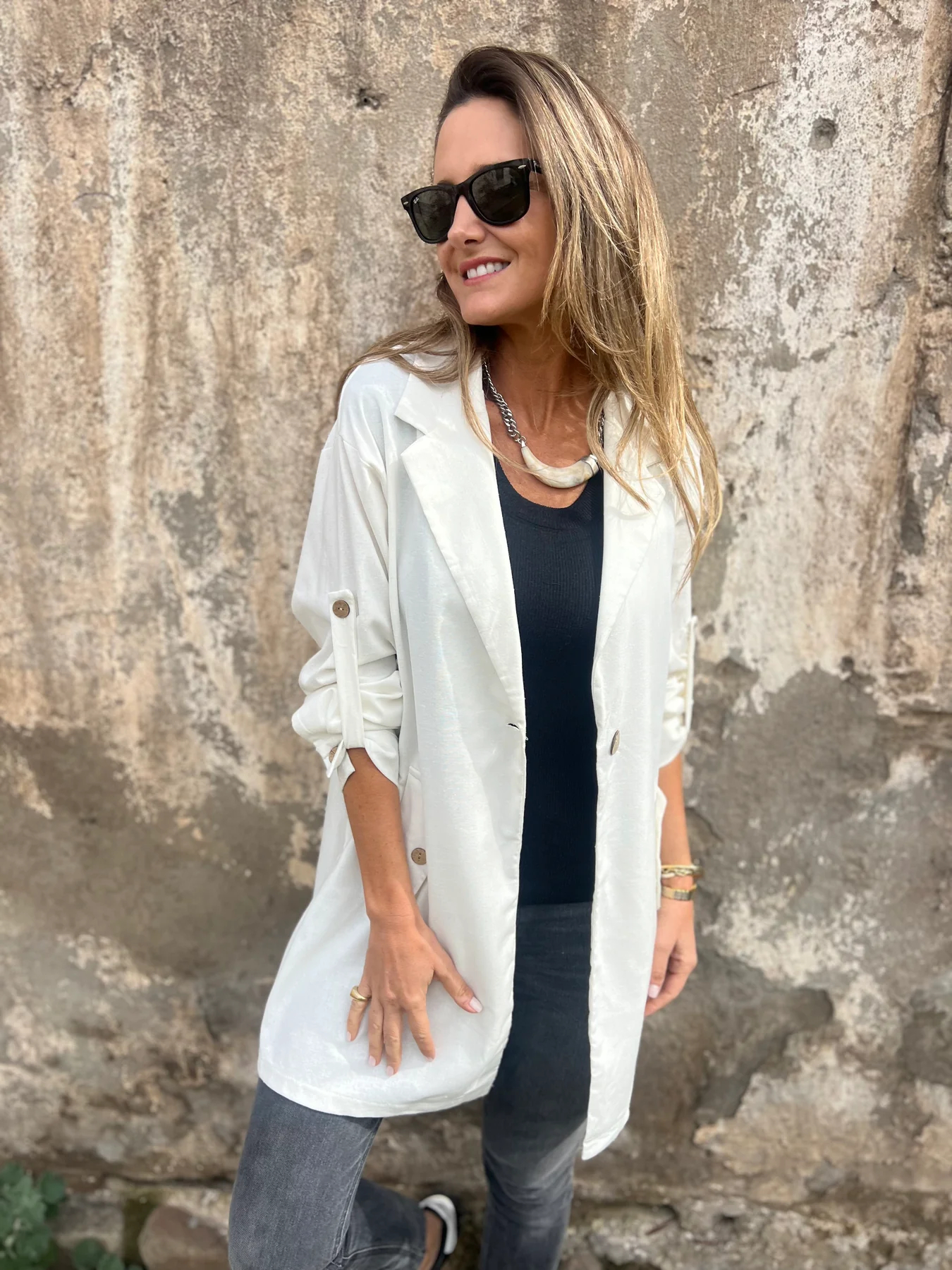 CLEARANCE SALE🔥Essential Linen Summer Blazer