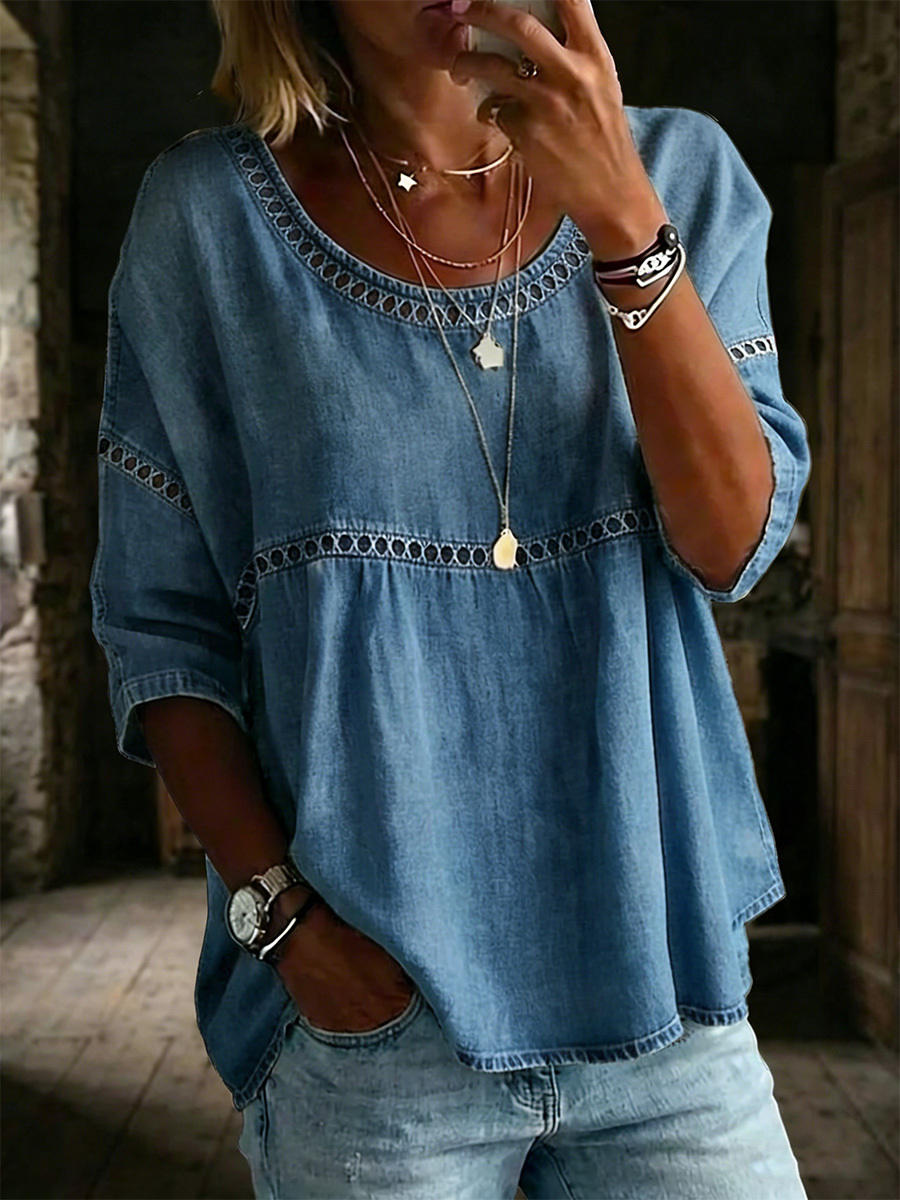 New Arrivals🔥 Women's Vintage Casual Loose Linen Blouse Shirt