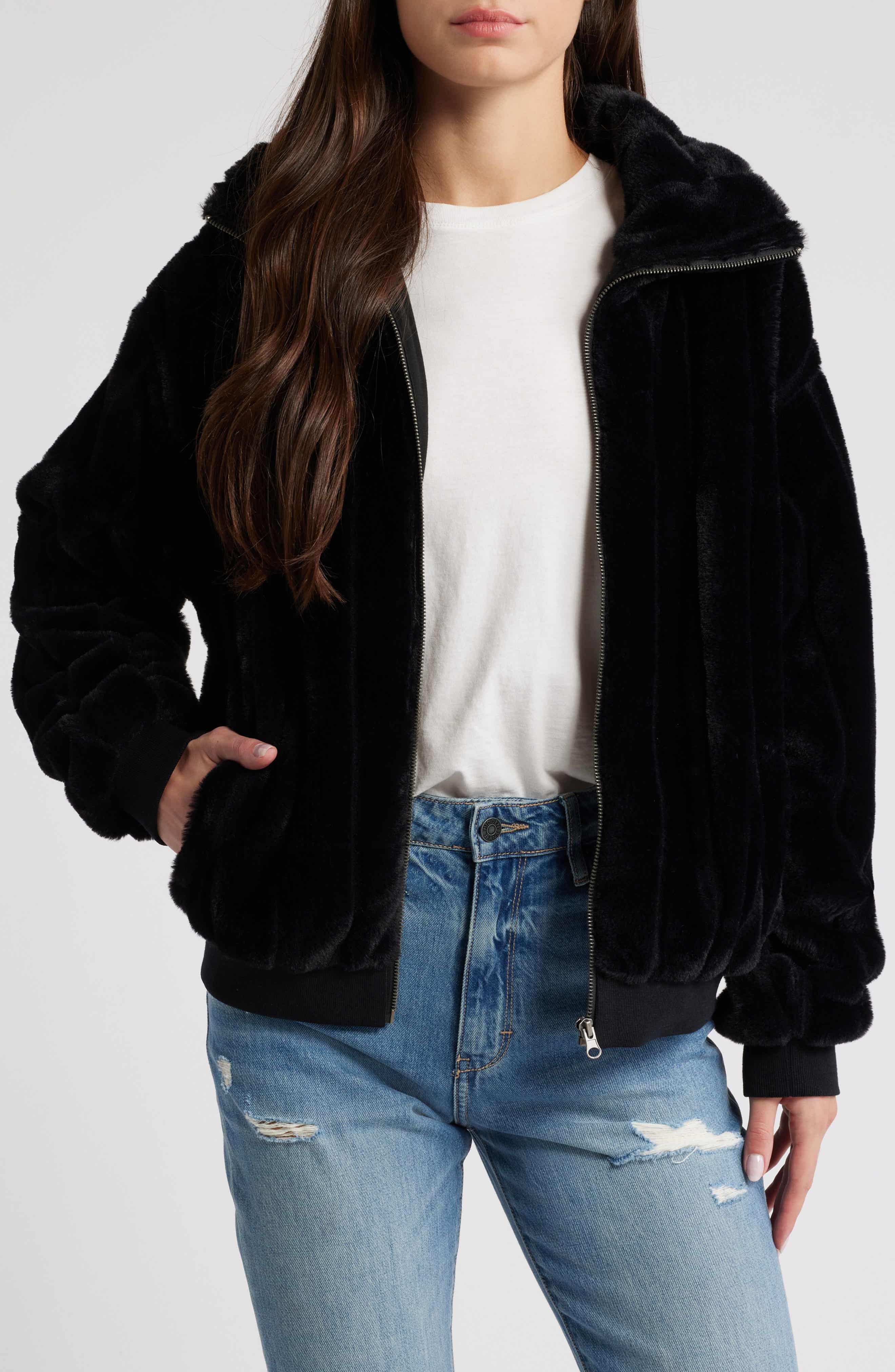New Women's Faux Fur Jacket