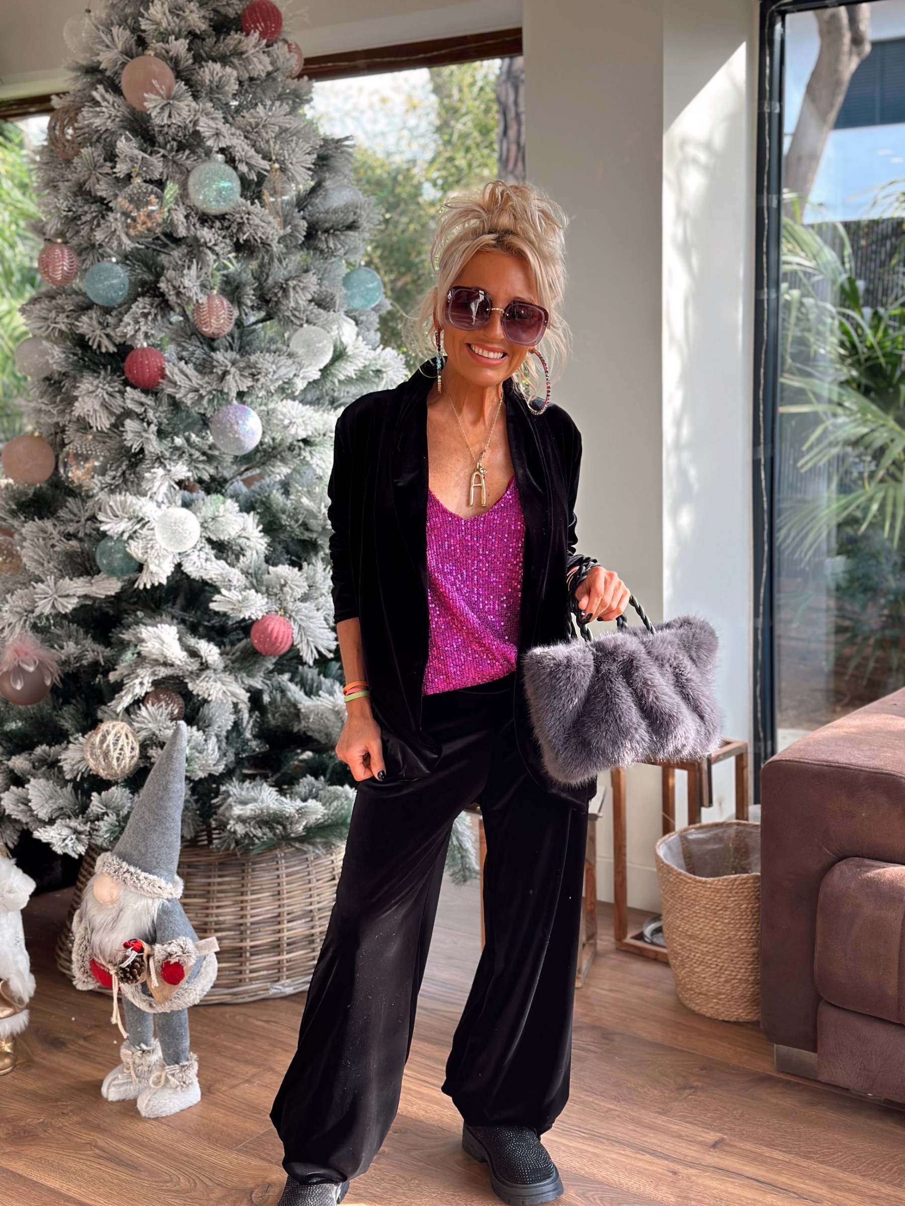 CONJUNTO JADE TERCIOPELO PISTACHO