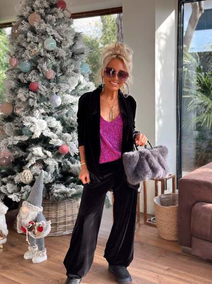 CONJUNTO JADE TERCIOPELO PISTACHO