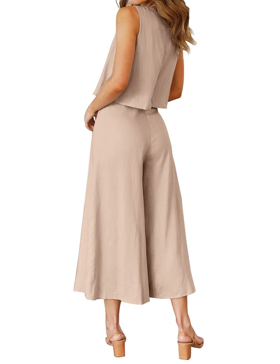 Plus Size Friendly Cropped Jumpsuit