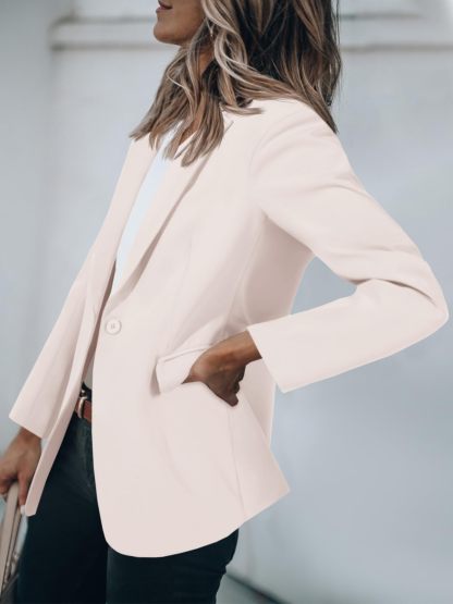 Open Front Long Sleeve Blazer