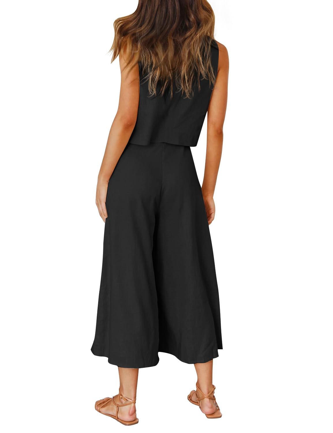 Plus Size Friendly Cropped Jumpsuit