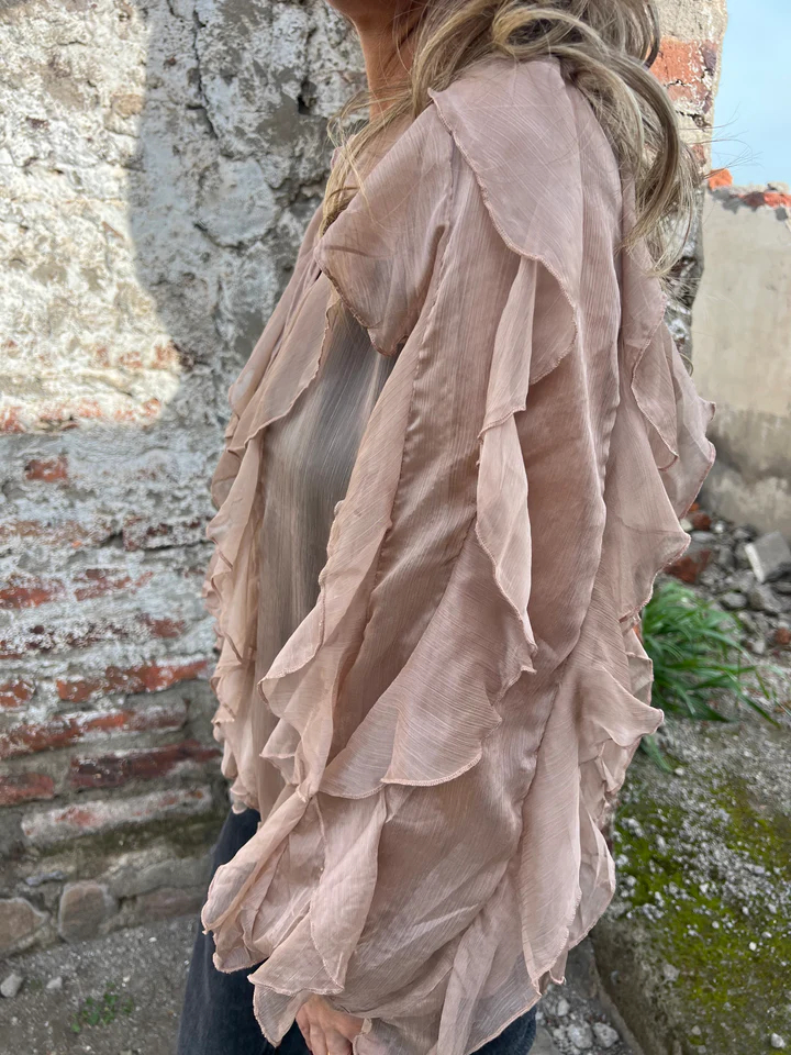 CLEARANCE SALE🔥Wrinkle Proof V Neck Blouse Bust Friendly