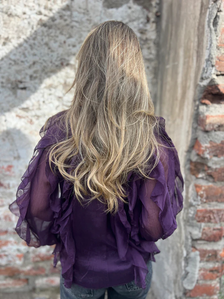 CLEARANCE SALE🔥Wrinkle Proof V Neck Blouse Bust Friendly