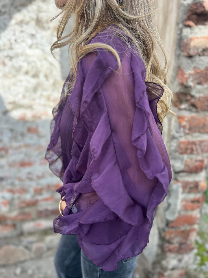 CLEARANCE SALE🔥Wrinkle Proof V Neck Blouse Bust Friendly