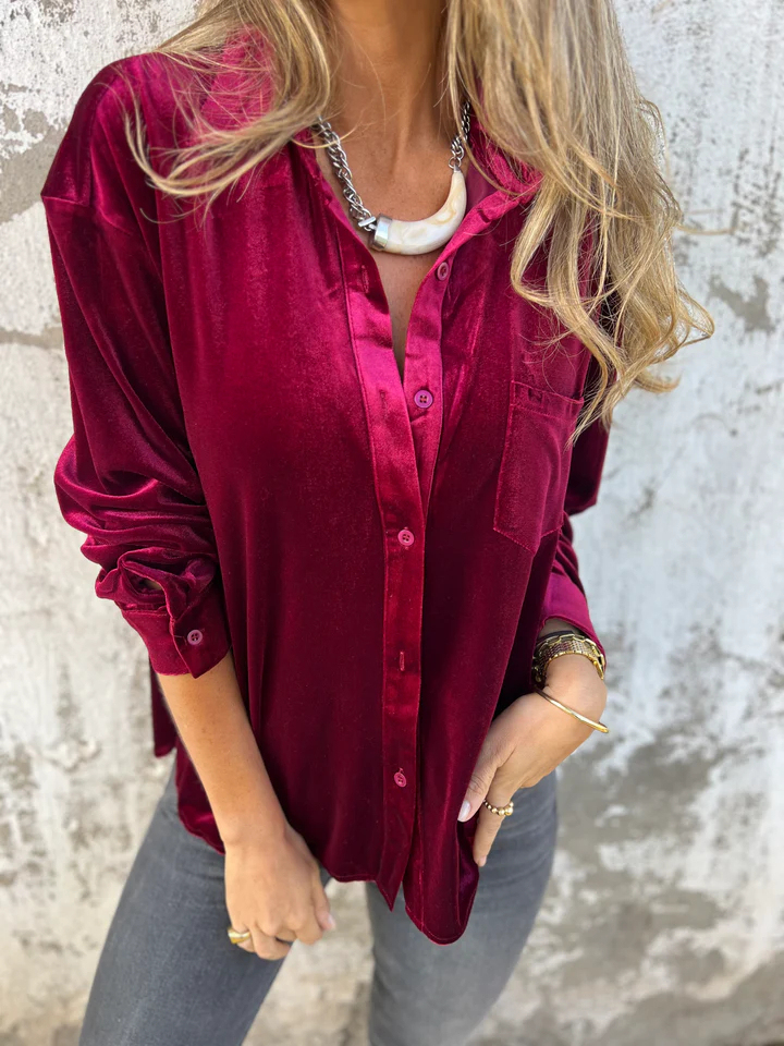 Velvet Vixen Blouse