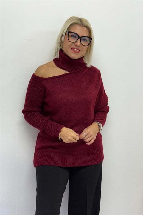 CLEARANCE SALE🔥Relaxed Fit Off-Shoulder Sweater