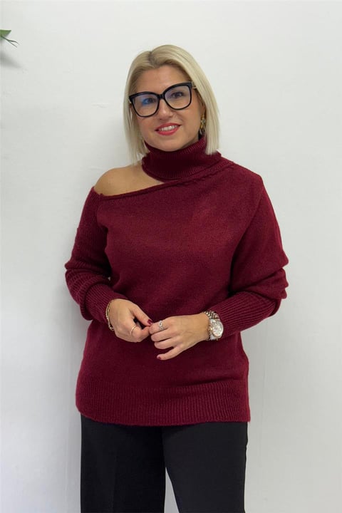 CLEARANCE SALE🔥Relaxed Fit Off-Shoulder Sweater