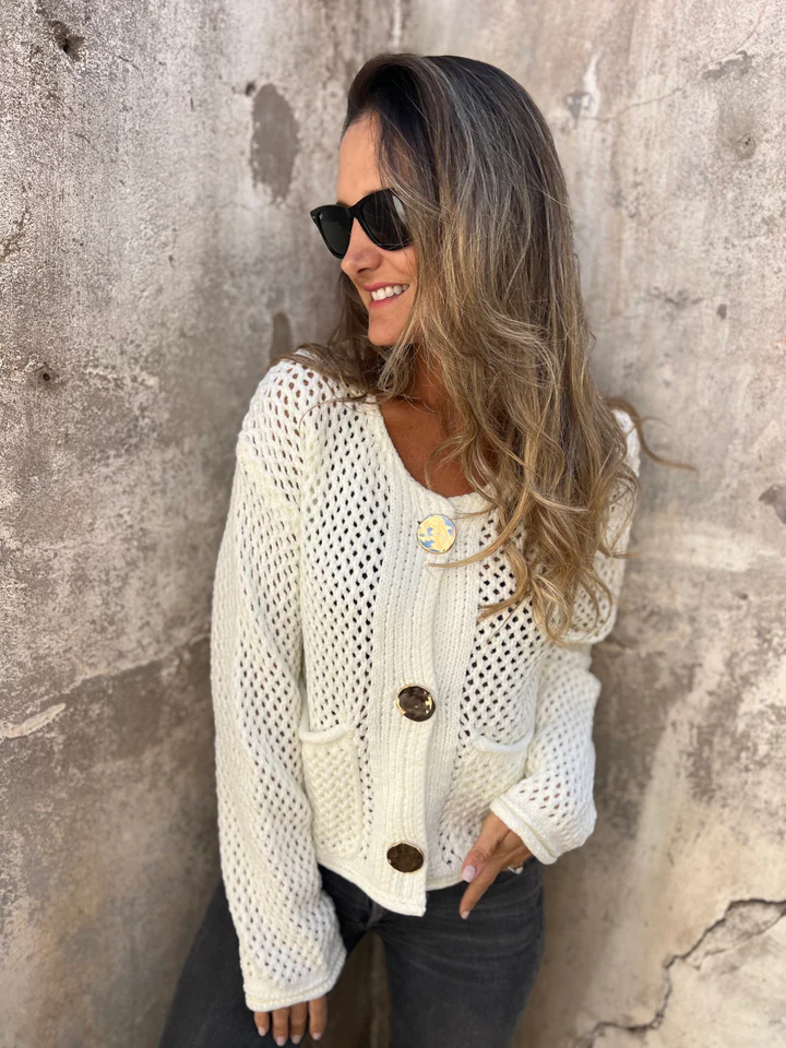 CLEARANCE SALE🔥Comfort Vest with Gold Buttons