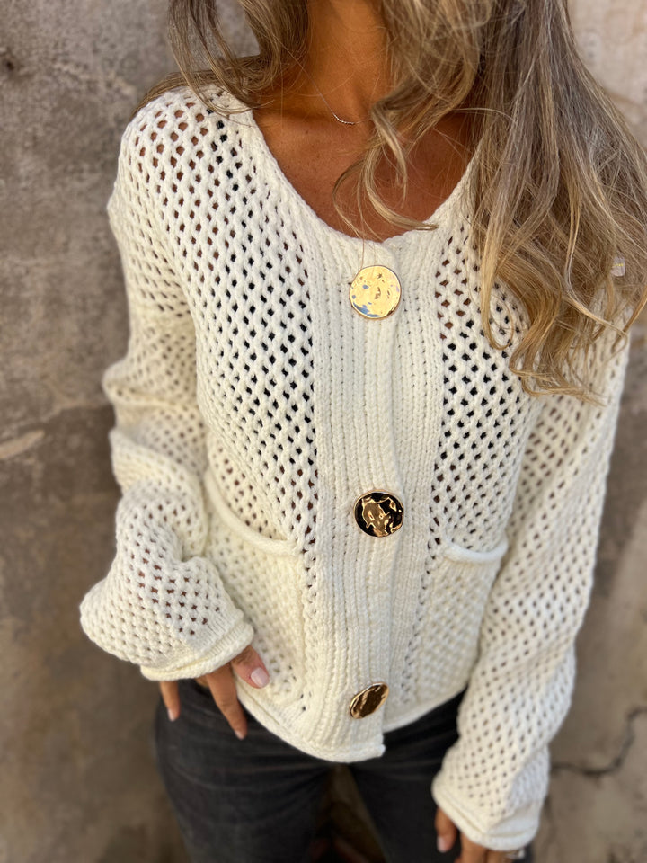 CLEARANCE SALE🔥Comfort Vest with Gold Buttons