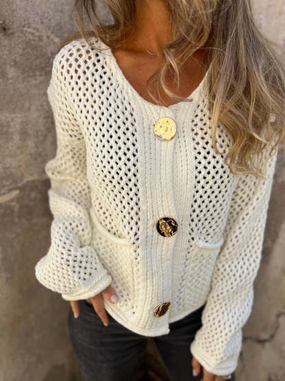 CLEARANCE SALE🔥Comfort Vest with Gold Buttons